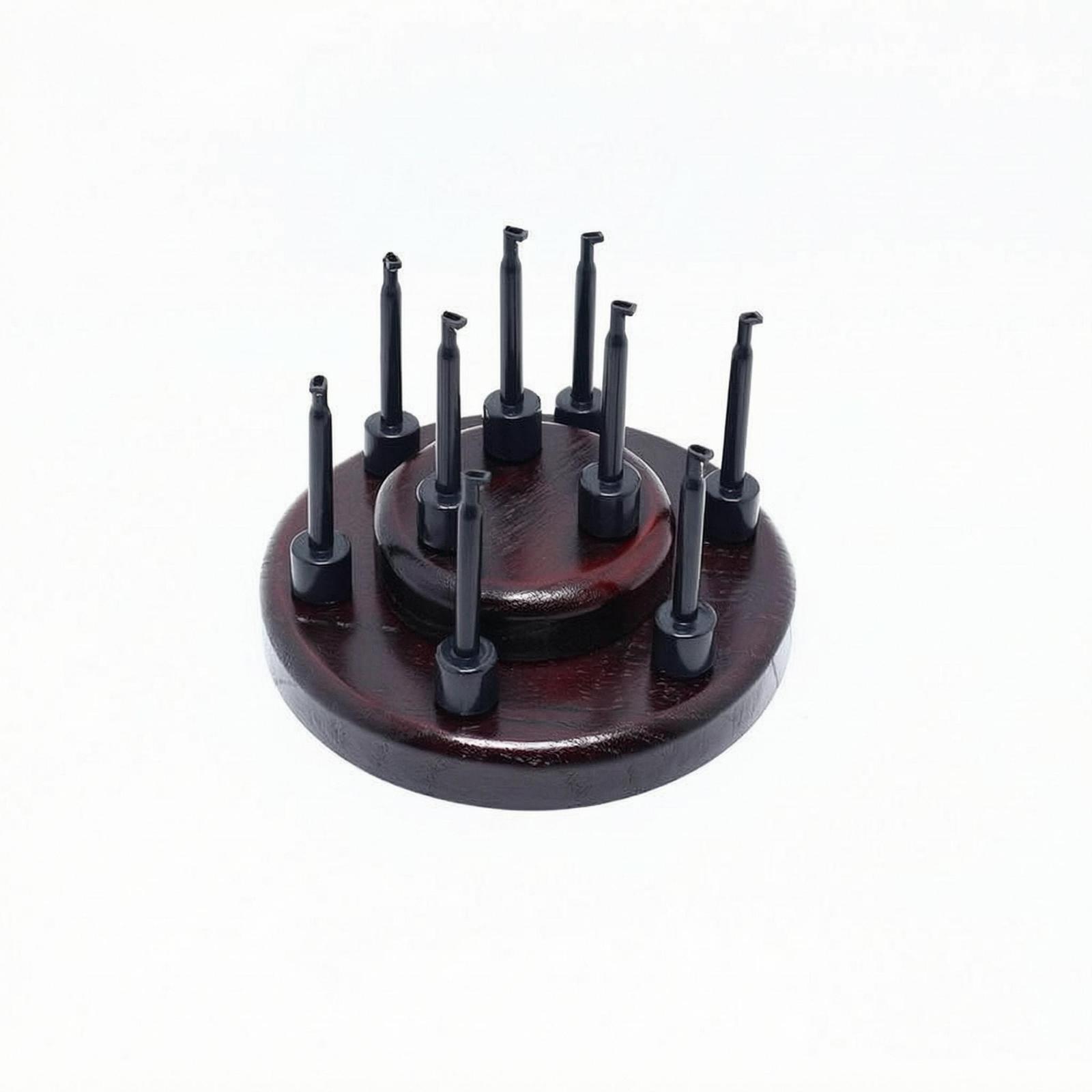 Display Stand Wood - Fly Lures Solid Wood Display Rack